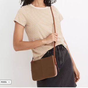 Madewell Knotted Crossbody Bag in Colorblock